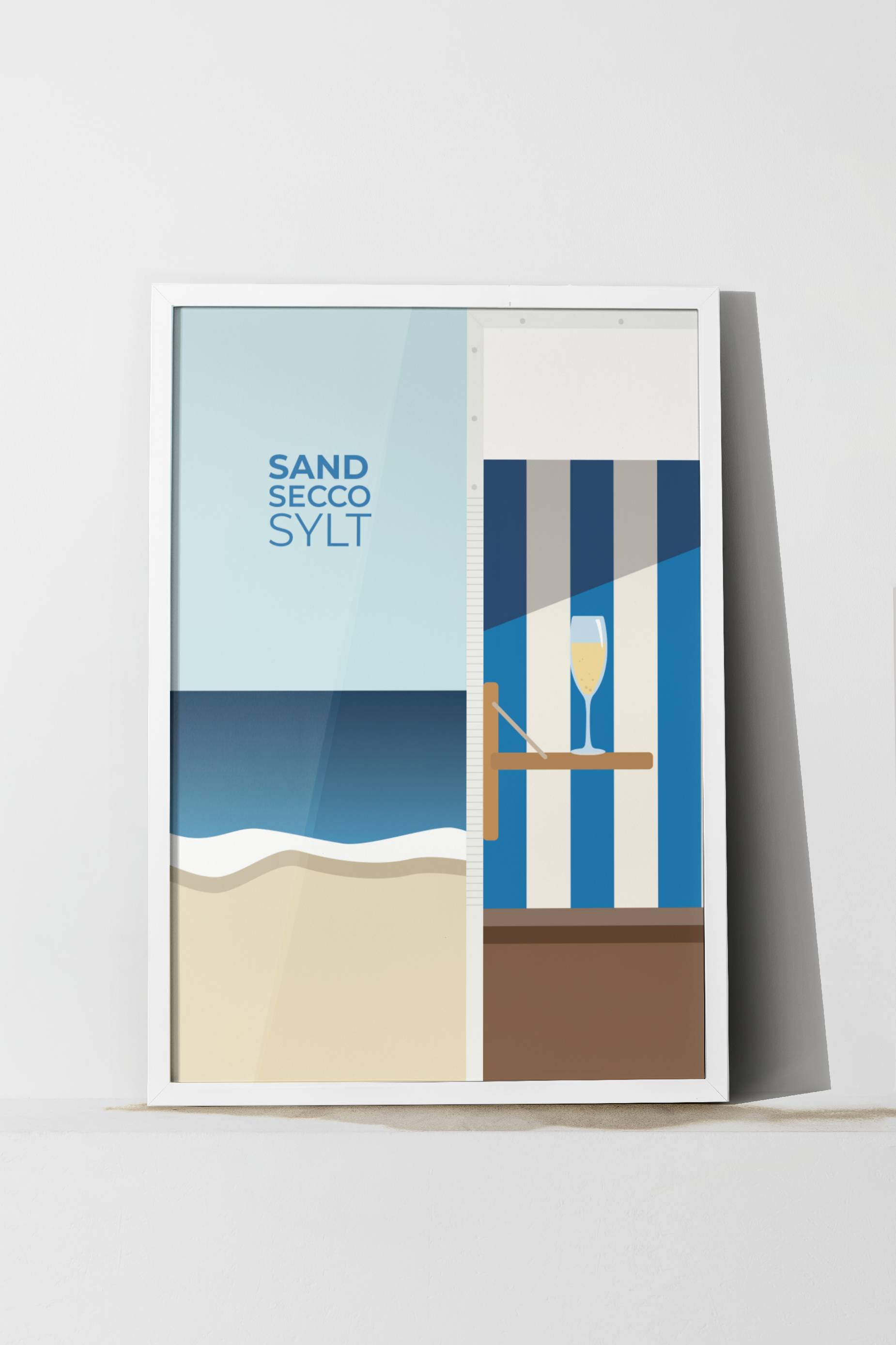 Sand Secco Sylt Poster