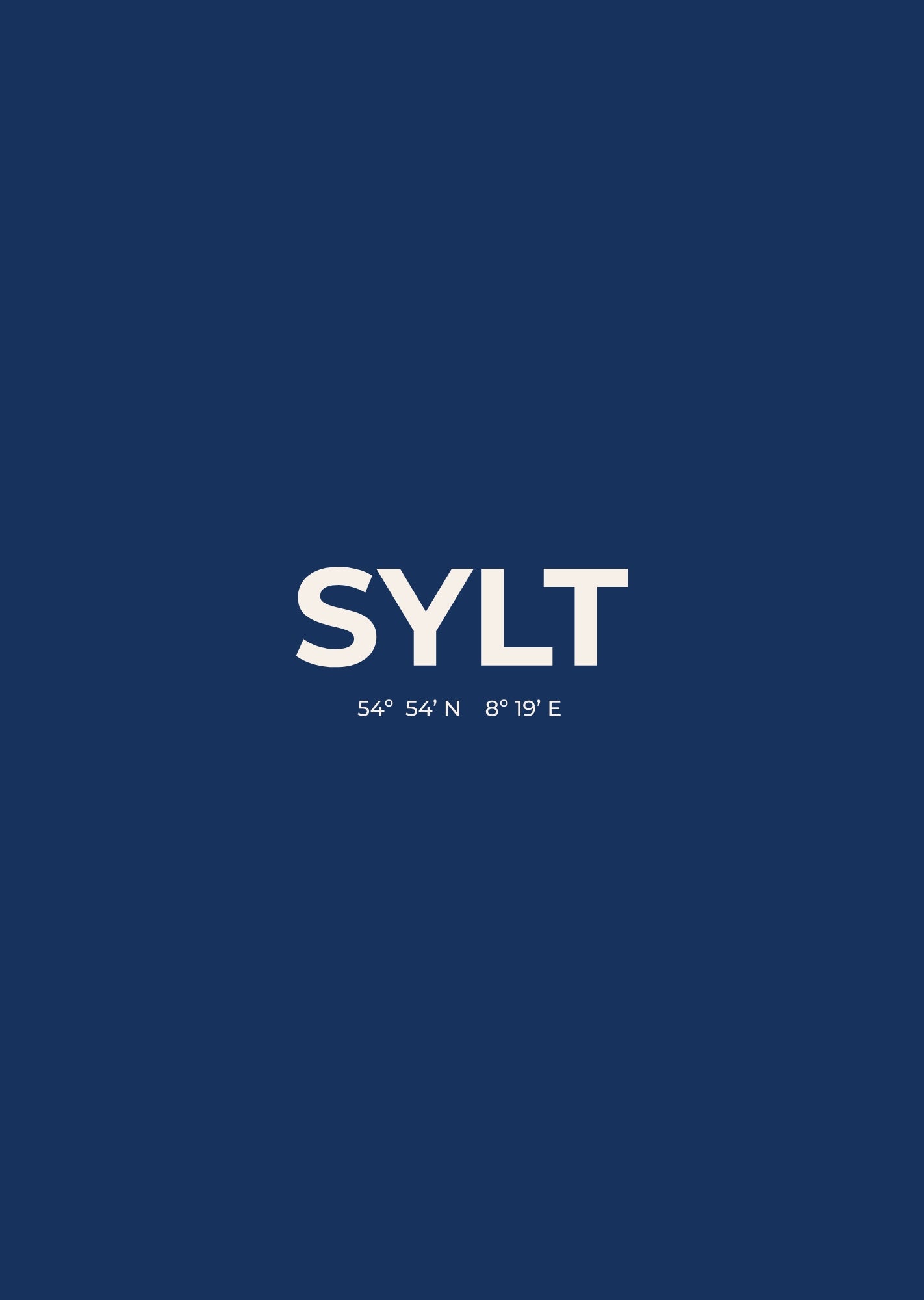 Sylt Poster